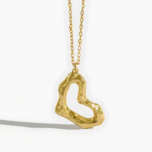 Heart Pendant Necklace for Women 925 Sterling Silver Fashion Chain Designer Custom Jewelry