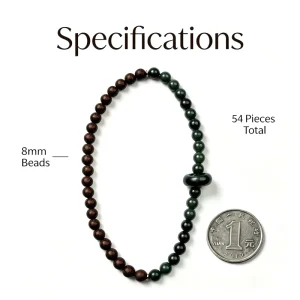 Herbal Compound Incense Beads Ball Shaped Trendy Unisex Bracelet Handmade Aromatherapy Wrist Jewelry Fashion Religious Ornament
