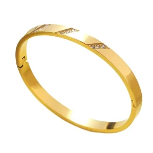 High End Stainless Steel Fashion Bracelet Simple Design Men and Women Matching Accessories