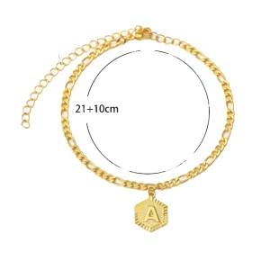 High Quality 31 32Mm Stainless Steel Anklet Curb Cuban Classic Anniversary Unisex Fengzhi FZCO 9018