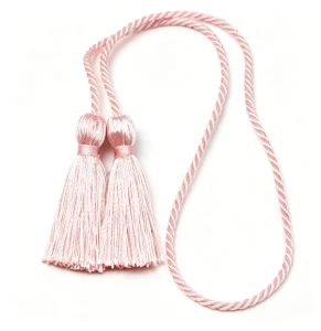 High Quality Colorful Design Shinny Polyester Tassel For Decoration And Home Accessories