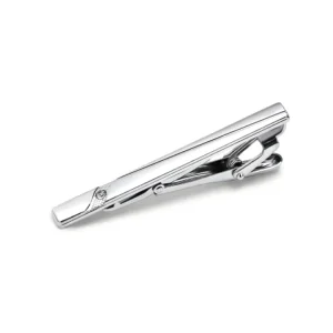 High Quality Custom Tie Clip Tie Bar Cufflink Set With Hard Enamel Logo
