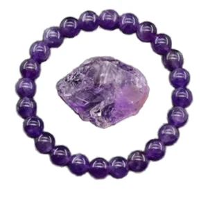 High Quality Elastic Stretch Bracelet for Women 8mm Fashion Crystal Beaded Natural Stone Agate Trendy Quartz Jewelry Gift