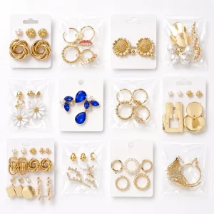 High Quality Fashion Earrings Mixed Fashion Handbags for Women Bulk Various Styles Ready Stock Direct Supply