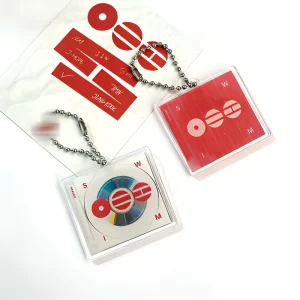 High Quality KPOP Idol Bangtan Boys ARIRANG CD Plastic Keyring Acrylic Keychain