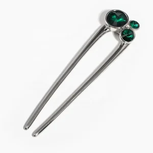 High Quality Pearl Stone Hairpins Simple Elegant Metal Alloy Hair Clips U Shape for European Women Fashion Hair Accessories