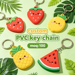 High Quality Promotional PVC Carabiner Key Chains Custom Shaped Personal Colorful Waterproof Souvenirs Decoration