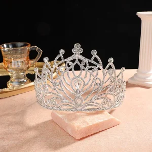 High Queen Wedding Tiaras and Crowns for Women Princess Coronas De Reina Wedding Prom Bridal Party Costume Gift Tiaras Y Coronas