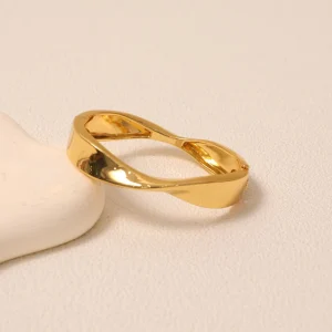 High end Retro Fashion Personalized Gold Minimalist Gold Plated Bracelet
