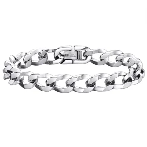 Hip Hop Minimalist Jewelry Accessories Punk Rock Stainless Steel Bracelets for Men