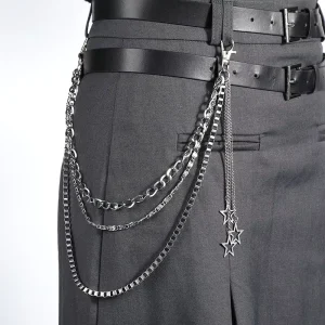 Hip Hop Women Man Waist Body Chain Fashion Jeans Accessories Jewelry Waist Chain for Party Jewelry Cadena De Cintura