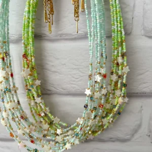 Hot Selling Fashion Jewelry Handmade Crystal Beads Necklaces