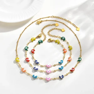 Hot selling Eye Accessories with Glue in Europe and America. Colorful Moon shaped Unique Jewelry for Women