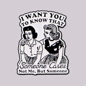 I WANT YOU TO KNOW THAT Enamel Pin Quotes Brooch Lapel Pins Badge on Backpack Clothing Accessories Fashion Jewelry Gift