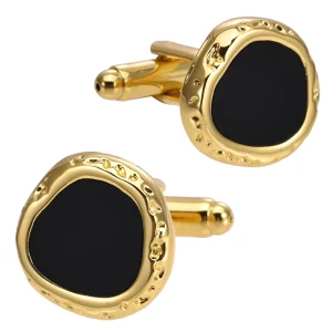 Irregular Shape Agate Luxury Cufflinks Custom Mens Suit Shirt Fashion Accessory Wedding Tuxedo Trendy Jewelry Gift Set