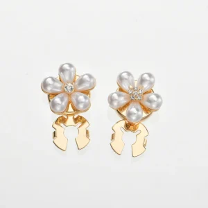 JFRB112 New Sun Flower Button Cover Cufflinks Fashion Jewelry Button Covers For Women Shirts