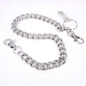 Jeans Keychain Adjustable Hip Hop Wallet Chain Western Key Chain Accessories Woman Keyring Punk Keychain