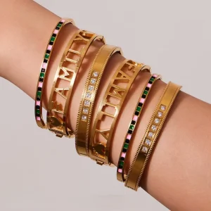 Jewelry Bracelet Femme Fashion Chain Link Bracelets Fashion Jewelry Bracelets Bangles Everyday Matching