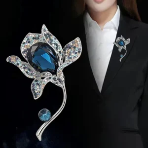 Jewelry Flower Brooch Designer Brooches Rhinestone Brooches Everyday Matching