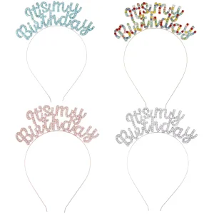 Jewelry It’s My Birthday Hair Clasp for Women Birthday Hair Accessories