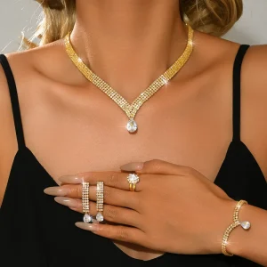 Jewelry Set for Wedding Banquet and Holiday Gifts, Europe & America Style