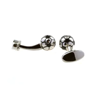 Keer Promoted Round Football Style Cufflinks for Men Fashionable Accessories Made in China for Anniversaries