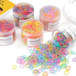 Kid Band Sweet Party Disposable Spandex Elastic Bands Gradient Color Chinese Style Hair Accessories