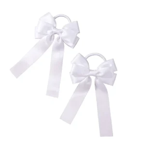 Kids Princess Academic Style Simple Solid Color All Match Ponytail Hair Rope Polyester Handmade 5423