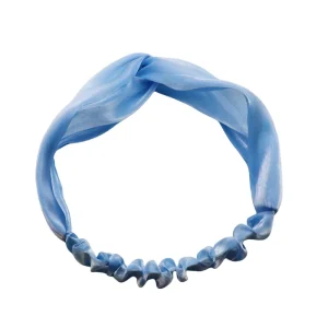 Korean Elastic Headband Super Soft Silk Satin Cross Hair Band Headband
