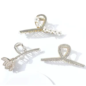 Korean Fashion Women Hair Accessories Clips Set Large Hair Claw Clips