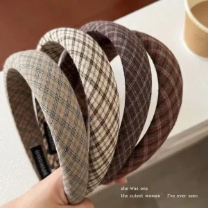 Korean Retro Style High Cranial Top Headband Kids’ All Match Elegant Hair Clamp Face Sensitive Small High End Acetate 12cm Party