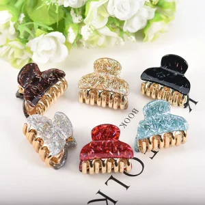 Korean style Fashion Small Shiny Crystal Hair Clip for Women Ponytails Bathing Beautiful Bangs Styling High Quality Carton