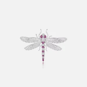 LEPAI Designer Brooches Fashion Jewelry Brooches Brooch Red Dragonfly High end Brooch