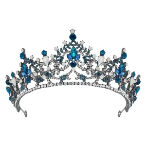 LUOXIN Fashion Luxury Bridal Accessories Rhinestone Pageant Crown Princess Tiara