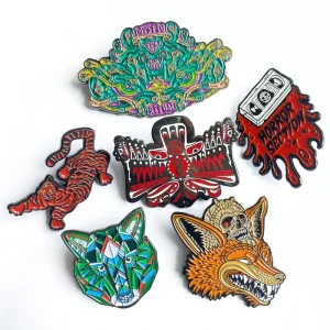 Lapel Pin Manufacturer Badge Metal Craft Brooch Custom Logo Enamel Pins Soft Hard Enamel Pins Custom