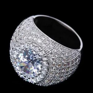 Latest Hot Selling Fashion Rings With Large Diamonds