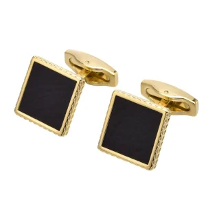 Leather Inlay Elegant Premium Cufflinks Custom Men Suit Shirt Fashion Accessory Wedding Tuxedo Trendy Jewelry Gift