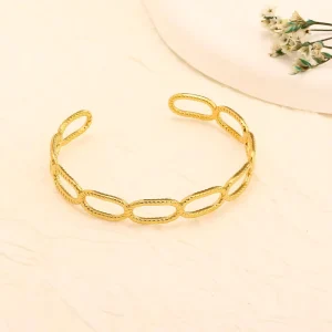 Light Luxury Elegant Heart Opening Bracelet Niche Fashion High End Jewelry All Match for Women for Birthday Gift