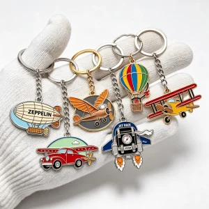 Light and Portable Iron Multi Function Luxury Gift Custom Souvenir Metal Keychain Charms