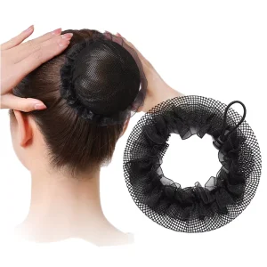 Little Girl Ballet Headgear Hair Net Cover Accessories Polyester Material Fashion Style for Dance Examination