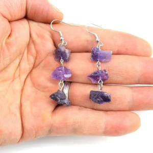 Lovely Crystal Eco Friendly 6cm Handmade Earrings Crystal Jewelry Chips Earring Pendant Wedding Gifts Eardrop