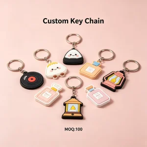 Low MOQ Carabiner PVC Key Chains Any Theme Professional Making After sale Team Custom 2D 3D LOGO Diverse Design Waterproof