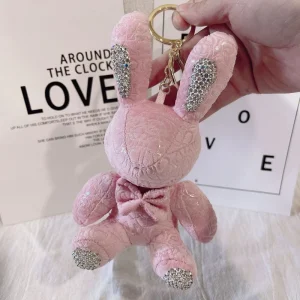 Luxury Bag Charm Cartoon Gift Pendant Designer Key Chain Accessories Car Leather Keychain