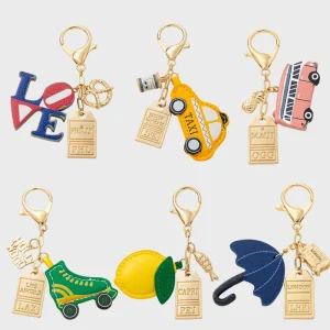 Luxury Bag Charms Jewelry Gifts Leather Car Bus Umbrella Letter Skateboard Purse Pendant Accessories DIY for Decor