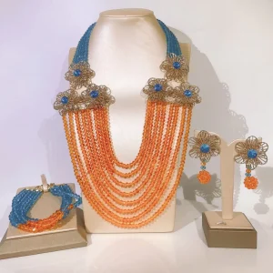 Luxury Big Necklace Jewellery Set for Women