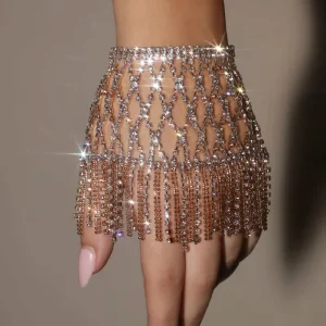 Luxury Bracelets Fashion Jewelry Party Dinner Shinny Rhinestone Tassel Bracelets for Women