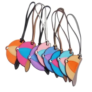 Luxury Designer Hanging Ornament Gift Leather Bag Pendant Car Keychain Key Ring Cute Fashion Bag Charms