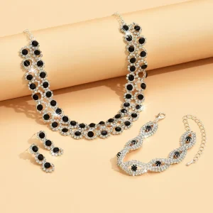 Luxury Fashion Jewelry Middle Eastern Crystal Accessories