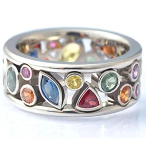 Luxury Fashion Women Zircon Jewelry Rings Female Diamond Bridal Engagement Wedding Ladies Trendy Finger Ring