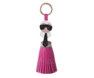 Luxury Leather Car Key Chain Women Bag Pendant Tassels Bag Charm Key Holder Ornaments Designer Leather Keychain
